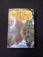 Works of Henry David Thoreau 1981 Avenel Books Illustrated Hardcover Classic