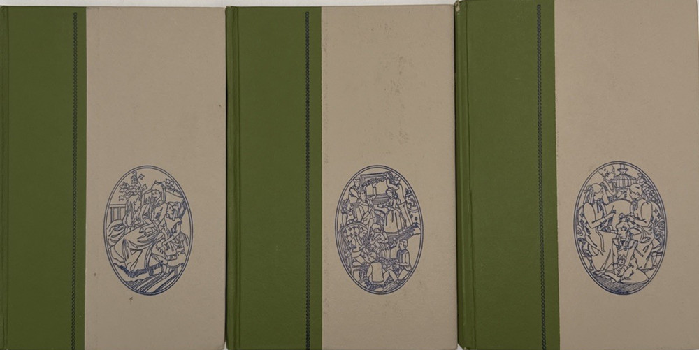 Lot of 3 Vintage Books by Louisa May Alcott, 1955 HC Nelson Doubleday, B153
