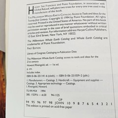 The Millennium Whole Earth Catalog: Access to Tools & Ideas 1st Edition 1994
