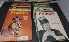 Vintage Forbes Magazine 1973 Lot Of 17 Issues Business & Economy Great Subjects
