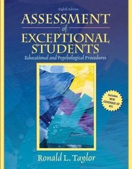 Assessment of Exceptional Students: Educational and Psychological Procedures