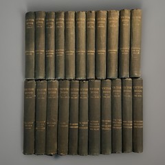 Antique Victor Hugo Complete 22 Vol Set Les Miserables Notre Dame Collier c1900
