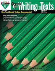 Newmark Learning Grade 6 Common Core Writing to Text Book