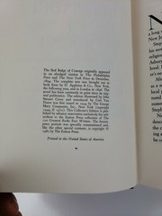 Easton Press, The Red Badge of Courage by Stephen Crane, 1980; Fine, Leather Bnd