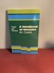 A Handbook of Heresies M. L. Cozens 1986 Sheed & Ward PB Religious Studies