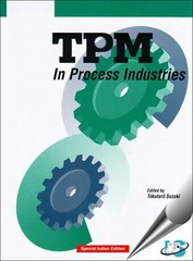 New: TPM in Process Industries by Suzuki Tokutaro 1st INTL ED
