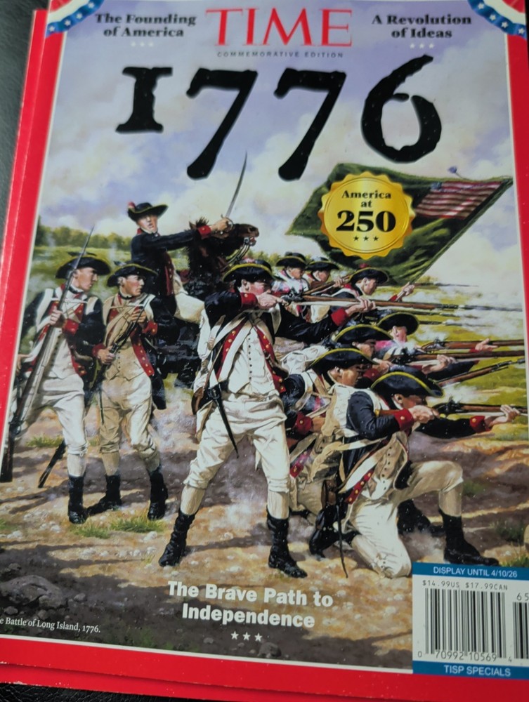 1776 – THE BRAVE PATH TO INDEPENDENCE 2026 TIME Magazine Special / NEW