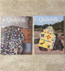 Quiltfolk Magazine Lot Of 2 Paperbacks Issues #33, 34 New Mexico, Arkansas
