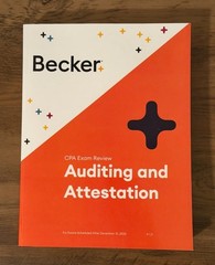 Becker CPA Exam Review Auditing 2026 (AUD) Textbook