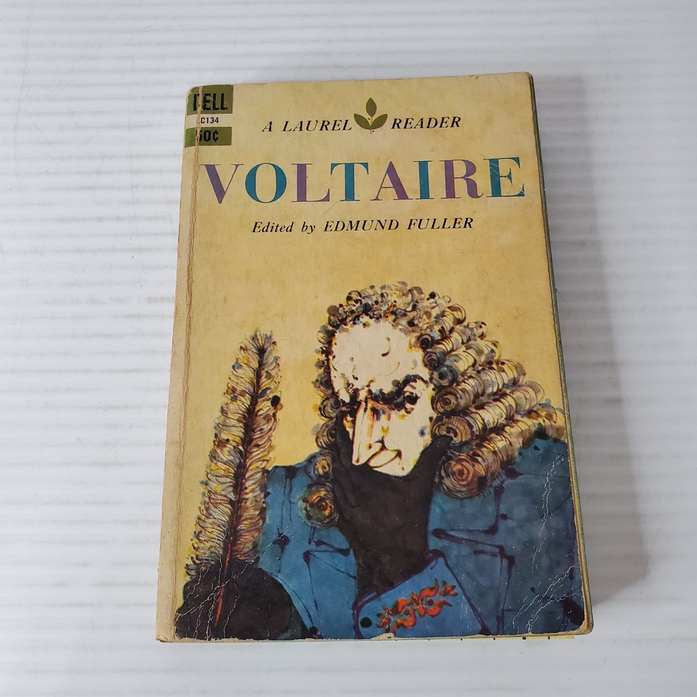 Voltaire By Edmund Fuller Laurel Reader Vintage Paperback Dell Publishing 1959