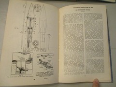 ROCKETS (1945 by LENT) + ROCKET RESEARCH (1944 by LEY) SET (2) HARDCOVER BOOKS