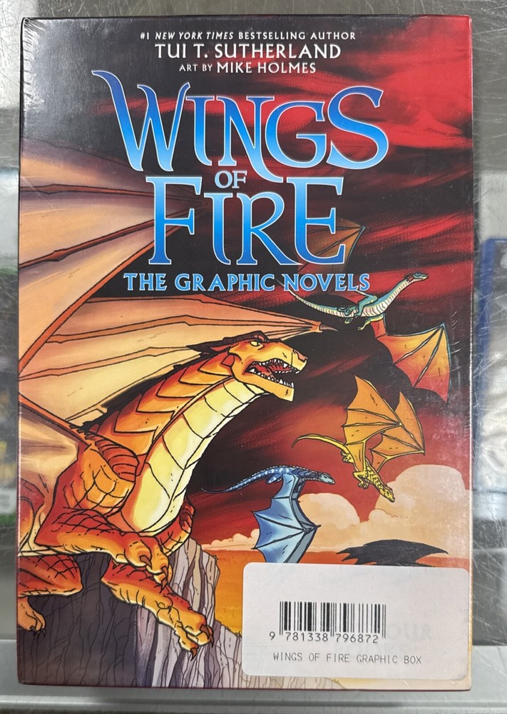 Wings of Fire Graphix Novels Collection Box Set (Books 1-4) By Tui T. Sutherland