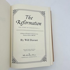 The Reformation Will Durant 1992 Collector’s Edition History Easton Press