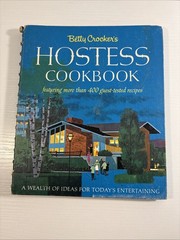 Betty Crocker’s Hostess Cookbook 1967 Hardcover Spiral, 1st Ed, 1st Print – MCM
