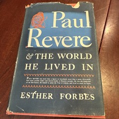 Vintage 1942 Paul Revere and The World He Lived In – Esther Forbes 1st Edition