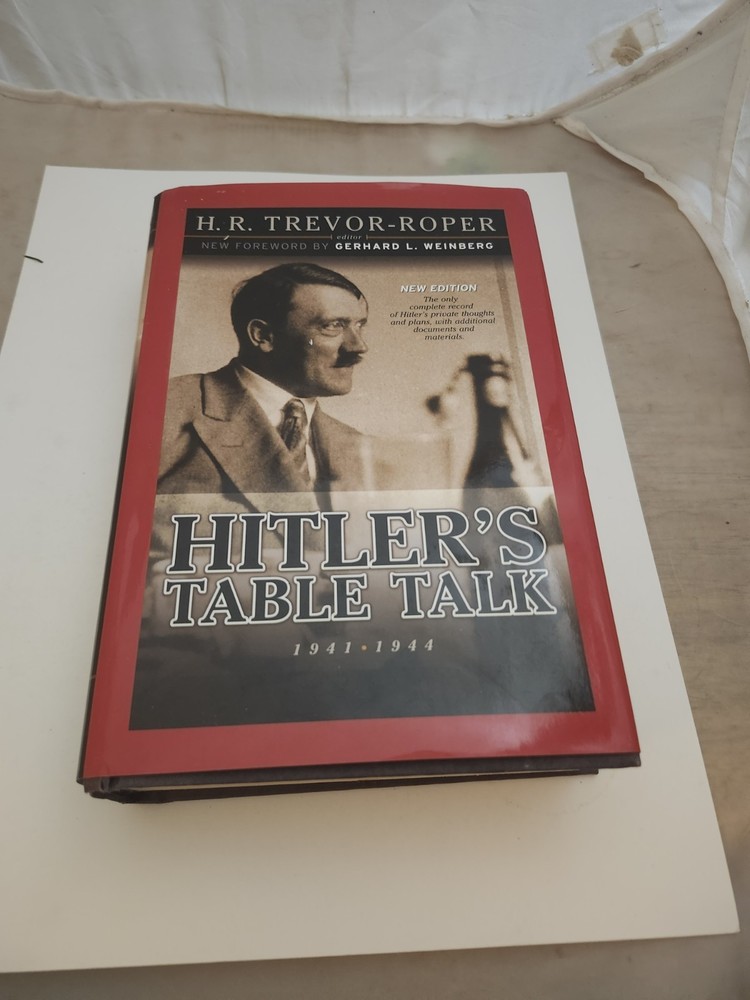 Hitler’s Table Talk 1941-1944 Hardcover Book BCE HCDJ LIKE NEW