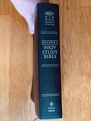 Nelson’s Study Bible NKJV 2885NB Blue Bonded Leather 1997 New King James Version