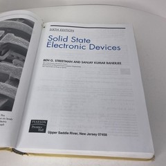 Solid State Electronic Devices (6th Edition) – Hardcover – Good