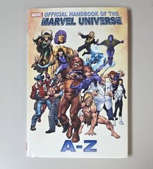 OFFICIAL HANDBOOK MARVEL UNIVERSE A-Z VOLUME 6 (2008 HC Hardcover)