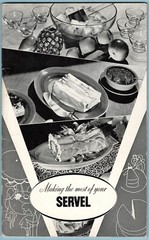 Servel Refrigerator Cookbook Recipes Drinks Entrees Salads Baking Desserts 1946