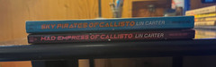 Two Lin Carter Callisto novels