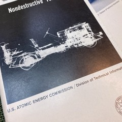 Lot of (8) Vintage 1960s US Atomic Energy Commission Booklets See Photos