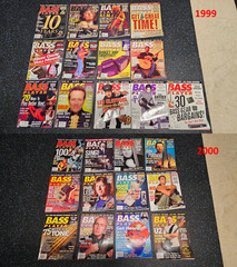 Bass Player Magazine – First 21+ Years, Complete – 1989 to Aug. 2011 – 235 Issue