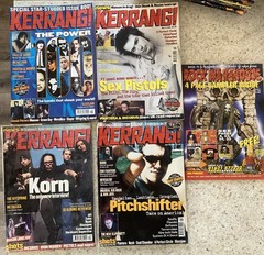 Job Lot 46 x Kerrang Metal/Rock Magazine Issues 2000 Manson Metallica Maiden
