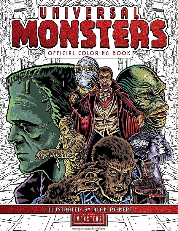 Universal Monsters: The Official Coloring Book (paperback)
