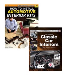 How To Restore Classic Car Interiors Install Automotive Interior Kits 2 Book Set