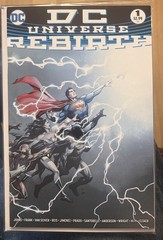 DC Universe Rebirth #1 US Cover – 2016 – Geoff Johns
