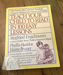 SRA Teach Your Child to Read in 100 Easy Lessons Paperback Ages 4-8