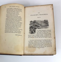 Pilgrim’s Progress John Bunyan Full Leather Contemporary Calf 3rd Ed c1820 Illus