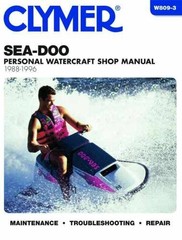 Sea-Doo Water Vehicles Shop Manual – Paperback, by Penton Staff – Very Good