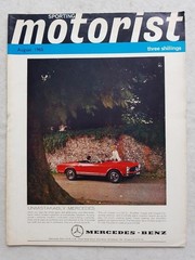 SPORTING MOTORIST MAGAZINE AUG 1965?113 MERCEDES-BENZ 230SL ROAD TEST