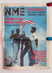 New Musical Express [NME] (06/27/1987) (Trouble Funk on Cover)