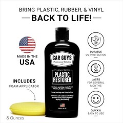 Plastic Restorer – 8 Oz – Black