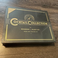 The Wm Brown Cocktail Collection The Negroni and The Martini Book + Coaster Gift