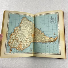 Rand McNally World Atlas 1931 Edition 1930 Census Chicago Herald Examiner Maps