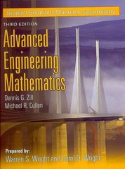 Student Solutions Manual to accompany Advanced Engineering Mathematics, Thir…