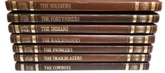 Time Life Books The Old West – Lot Of 7 1973-75 Hardbacks Vintage Texans Pioneer