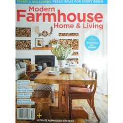 MODERN FARMHOUSE home & living DECORATING ON BUDGET top trends REAL HOMES