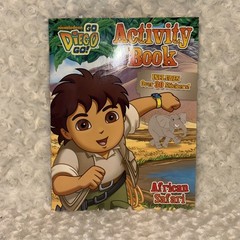 Nickelodeon Go Diego Go African Safari Activity Book Includes Over 30 Stickers