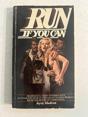 Run If You Can – Signed by Joyce Madison (1981 Pinnacle Books) Paperback