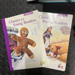 Classics for Young Readers Volume 1 and 2 K12 Program Stories Homeschool Reading