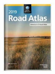 Rand McNally 2019 Road Atlas W/ Vinyl Protective Cover: United States, Canada, M
