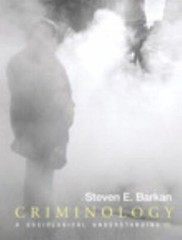 Criminology : A Sociological Understanding by Steven E. Barkan (2011,…