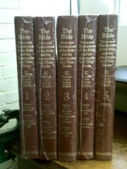 THE BIBLE: THE NATIONAL UNION CATALOG, 5 VOLUMES, UNOPENED SET, ORIGINAL BOX