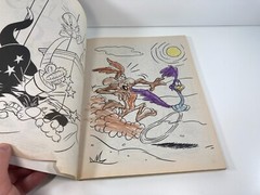 Looney Tunes Jumbo Coloring And Activity Book Sylvester Tweety Landoll Vintage