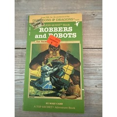 Dungeons & Dragons Endless Quest Robbers and Robots Mike Carr 1983 TSR Paperback